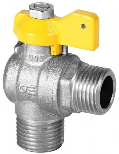 Robinet cu bila unghiular pentru gaz